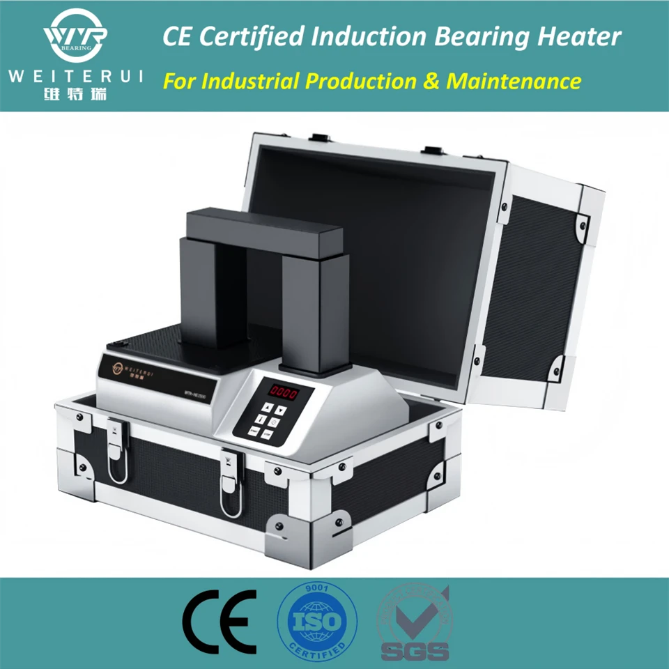 Chauffage par induction à roulement compact pour chaîne de montage
